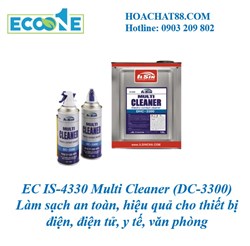 EC IS-4330 Multi Cleaner (DC-3300) Làm sạch an toàn, hiệu quả cho thiết bị điện, điện tử, y tế, văn